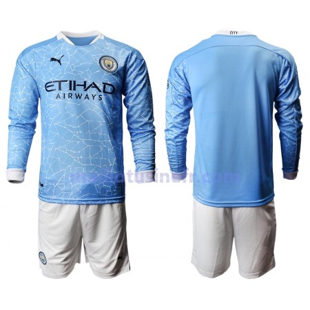 Maillot de Foot Manchester City Domicile 2020-21 Manches Longues - Enfant Maillot de Foot Manchester City Domicile 2020-21 Manches Longues - Enfant
